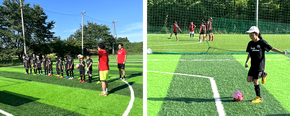 GRANDES MONTANA練習の様子